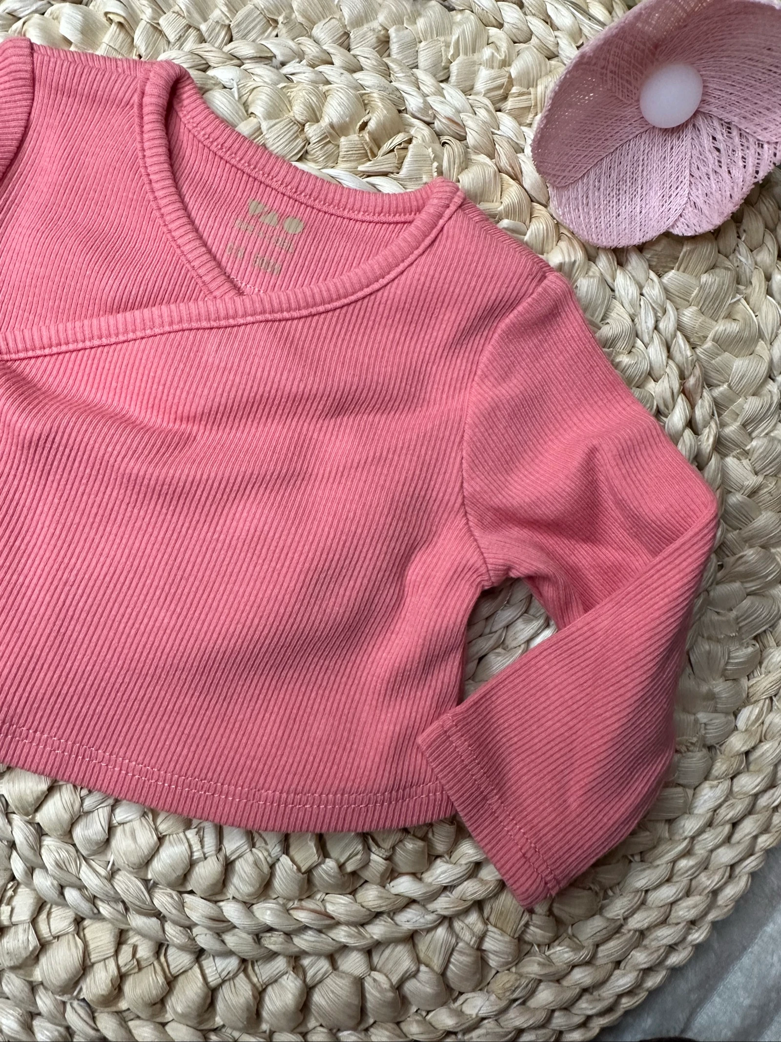 Pink Tape à l’œil newborn vest – photo 2
